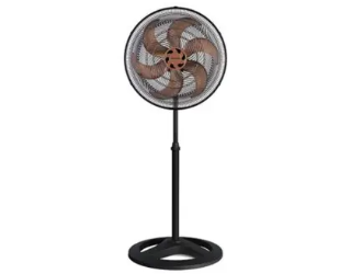VENTILADOR OSC COLUNA TURBO 6P 50CM BRONZE 220V PREMIUM VENTISOL