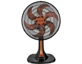 VENTILADOR OSC MESA TURBO 6P 30CM BRONZE 220V PREMIUM VENTISOL