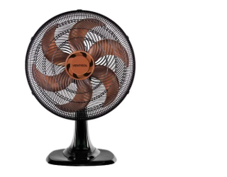VENTILADOR OSC MESA TURBO 6P 40CM BRONZE 220V PREMIUM VENTISOL
